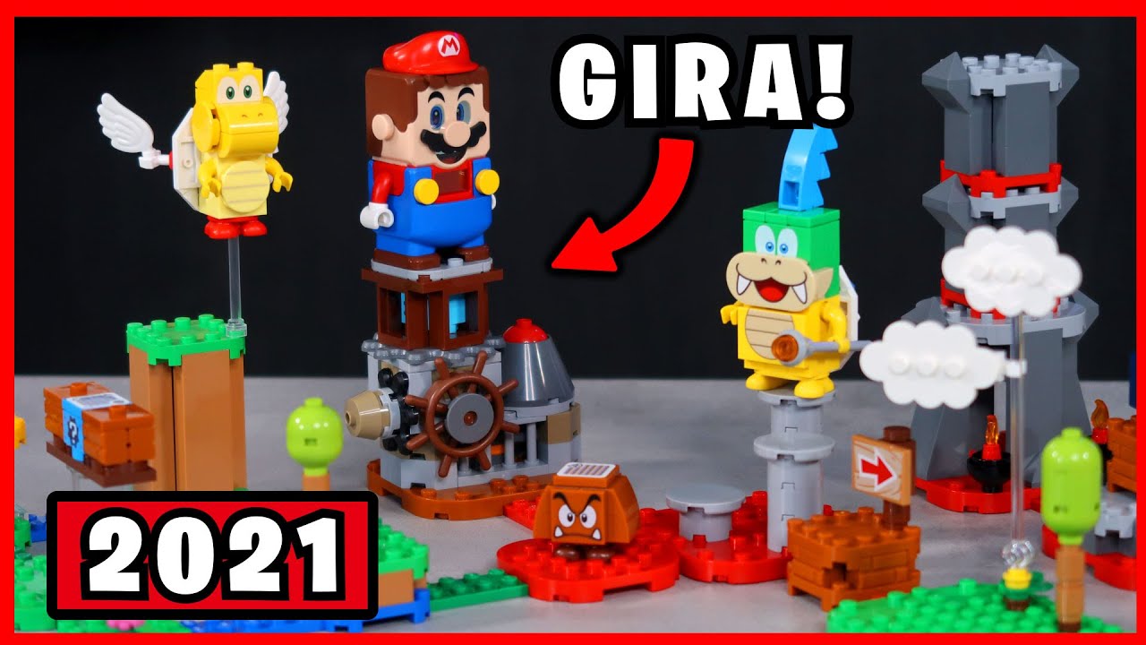 el NUEVO SET de LEGO SUPER MARIO 😎 2021 (Nuevos artilugios) COMBATE VS LARRY