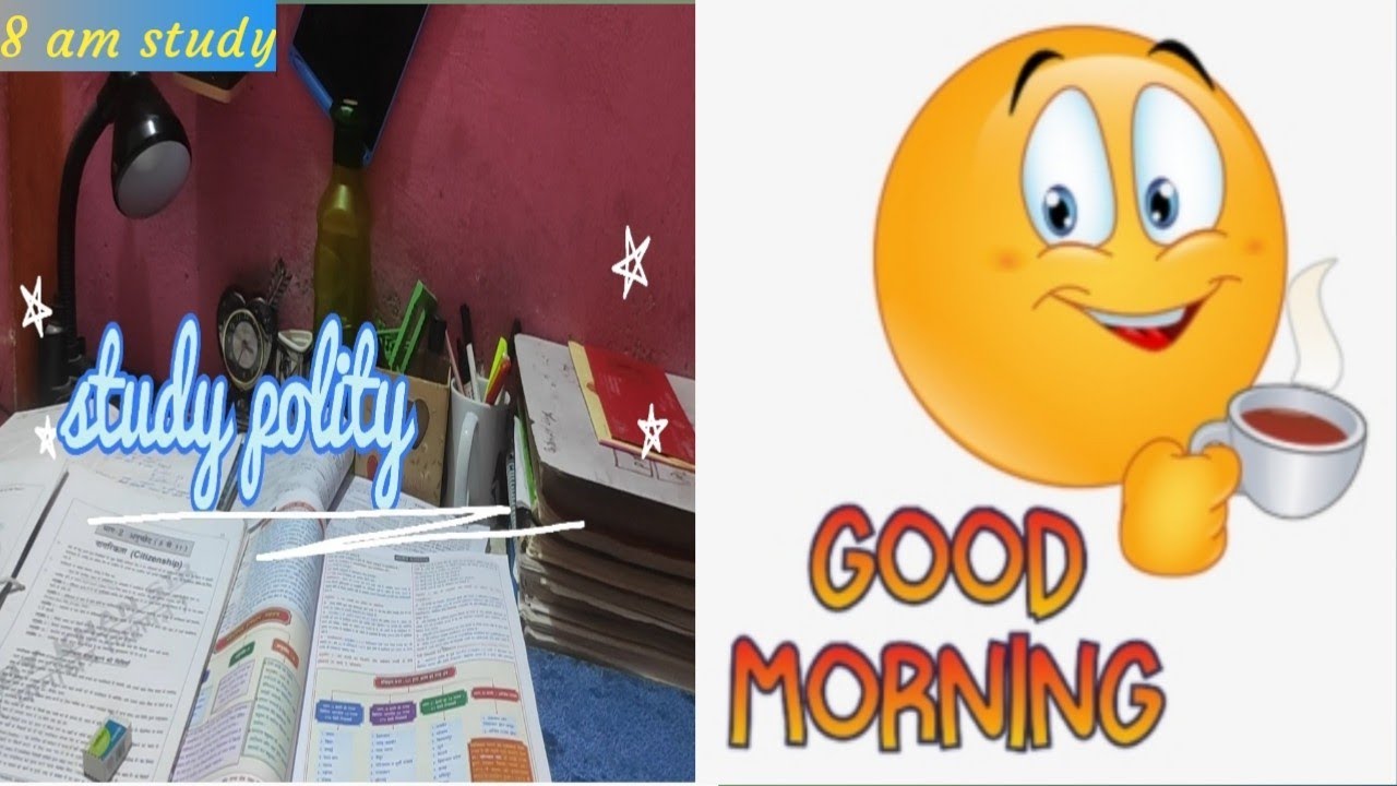 8:00 am morning study 📖 ️ PS Study Vlog ☺️🤗 - YouTube