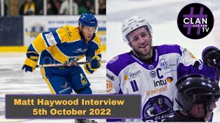 Interview With Matt Haywood - 5Th October 2022