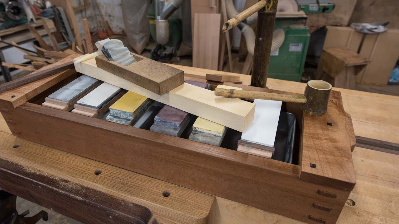 Japanese Tool Box / Sharpening Station - YouTube