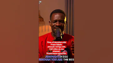 Jehovah I di Egu|| #preyeodede #gospel #reels #devotional #usa #singer #band #Liberia #worship