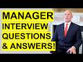 Manager Interview Preparation Quiz
