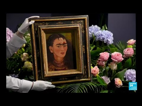 Video: Self-portrait miniature of Frida Kahlo is up for auction