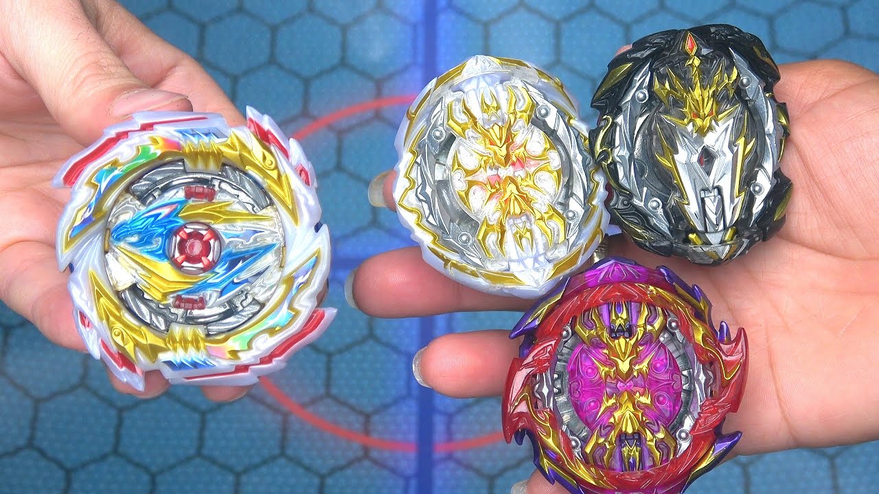 TEMPEST DRAGON vs GENESIS & APOCALYPSE BEYS Beyblade Burst Super King