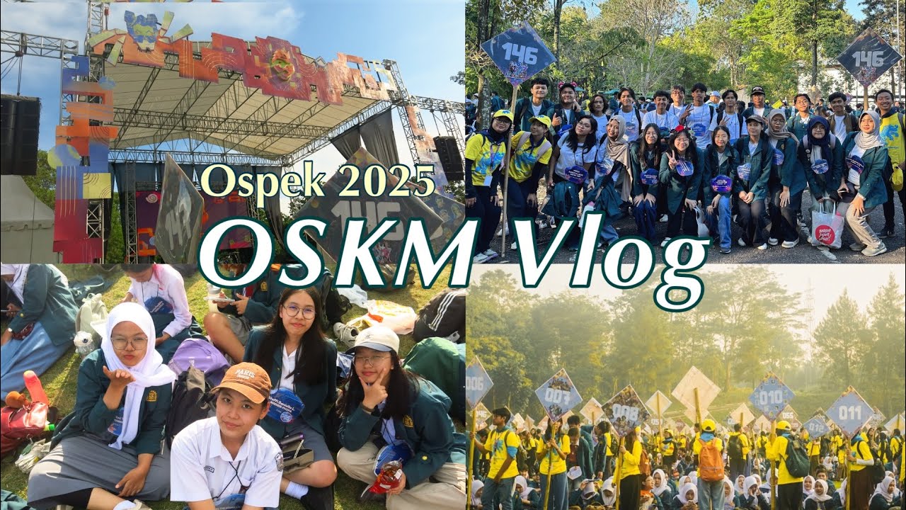 OSPEK VLOG: OSKM ITB 2025🌟| Day 1-4