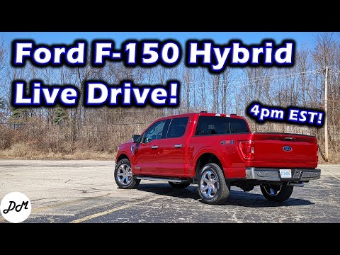 2021 Ford F-150 Hybrid Live Drive