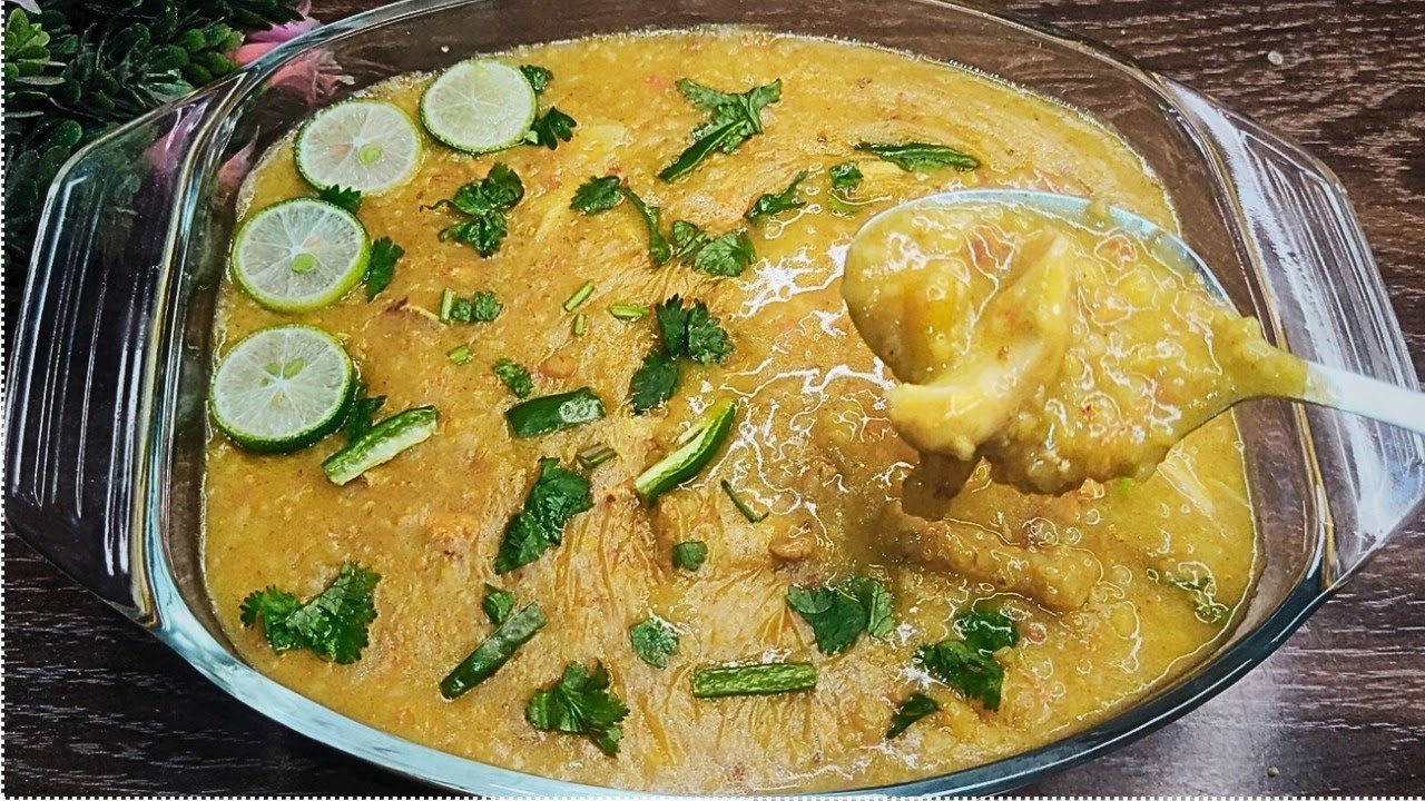 Haleem Style Chicken Daliya Recipe by Kitchen with Aroosa|Namkeen ...