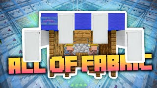 All of Fabric 3 Minecraft Modpack Ep. 12 Large Automatic Sugarcane Farm