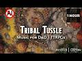 [1 HOUR] Barbarian Tribe Combat Music | Tribal Tussle | D&amp;D / TTRPG Music (No AI)