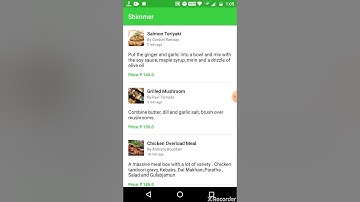 Android Content Placeholder Animation using Shimmer (Demo)