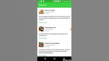 Android Content Placeholder Animation using Shimmer (Demo)