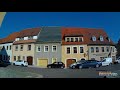 D: Große Kreisstadt Freiberg. Landkreis Mittelsachsen. Fahrt durch die Stadt. April 2019