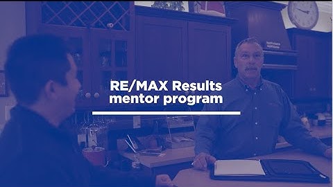 RE/MAX Results Mentoring Program