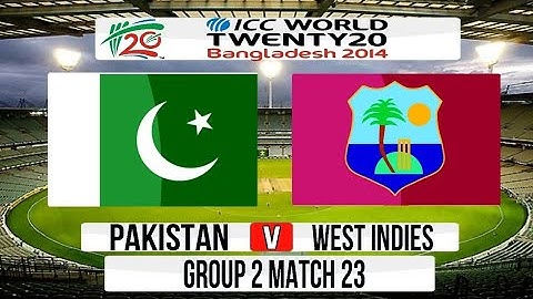 Pakistan vs west indies T20 world cup 2014 highlights