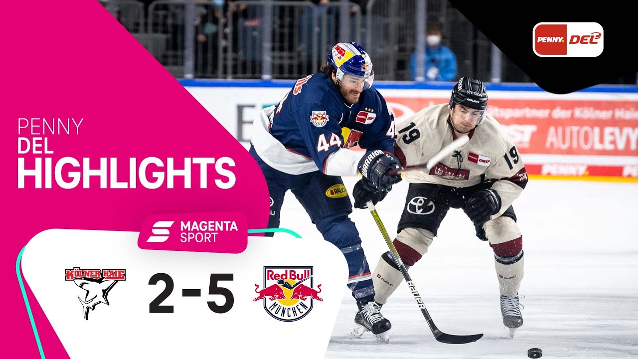 Kölner Haie - EHC Red Bull München Highlights PENNY DEL 21/22