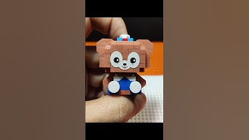 Mekansm Nano Block 🐻Duffy🐻 #nanoblocks #stopmotion #lego
