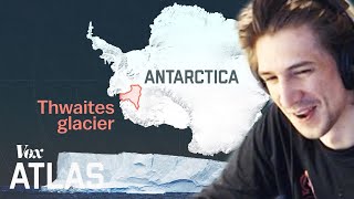 xQc Reacts to Why scientists are so worried about this glacier | Vox | xQcOW