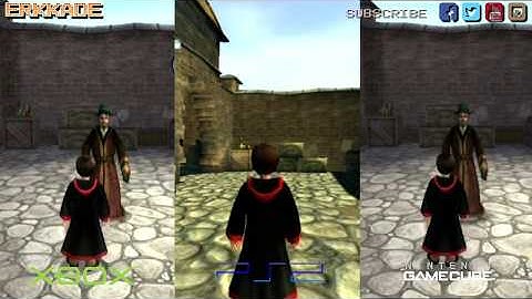 Harry Potter and the Chamber of Secrets XBOX vs. PS2 vs. GC vs. PS1