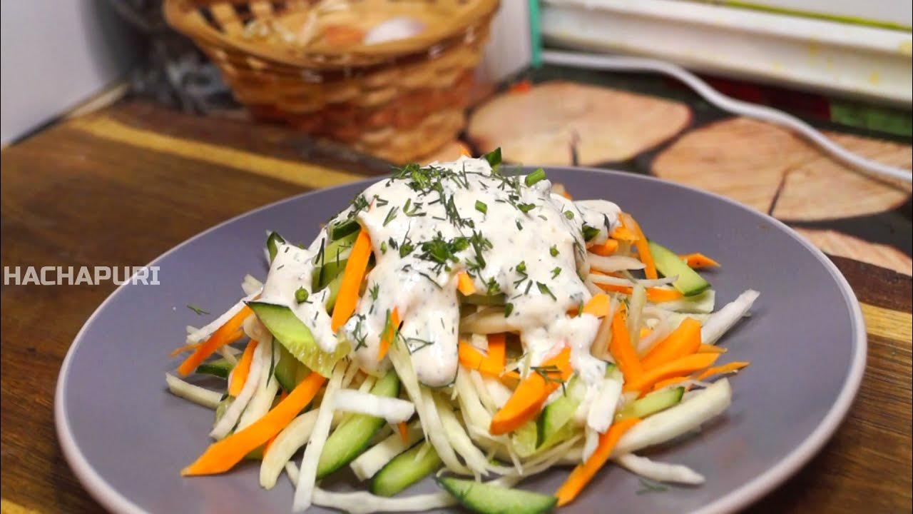 МАЙОНЕЗ ДЛЯ САЛАТОВ НЕ ИСПОЛЬЗУЕМ! ГОТОВИМ ТОЛЬКО ЭТОТ СОУС - YouTube