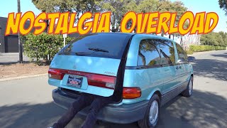 SUPERCHARGED 1996 Toyota Previa: A Minivan Ahead of its Time..