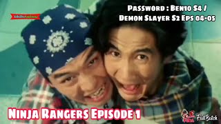 Bangkit nya Para YOKAI - Ninja Rangers Episode 1 INDONESIA