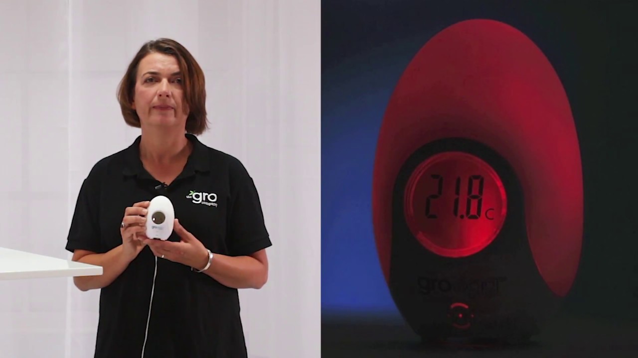 Room Thermometer - Original Gro egg, Safe Sleep