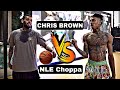 NLE Choppa Vs. Chris Brown!! Intense 3v3 Basketball Game!!