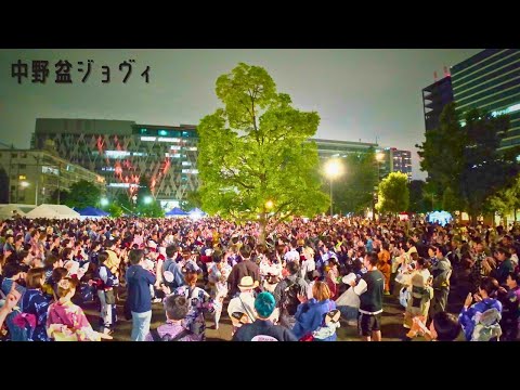 𝟜𝕂 Like Ritual!!😆Nakano Bon (Jovi) Dance Summer Festival 2024 along with Guinness Challenge Result