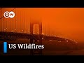Deadly wildfires sweep across US west coast | DW News