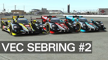 rFactor 2 - Vec 12 Hours of Sebring: My Stint #2