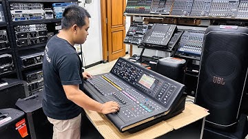Unboxing Digital Mixer MIDAS M32 Live Garansi Original GRACIA AUVINDO