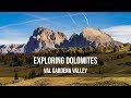 Landscape photography in Dolomites - Val Gardena valley