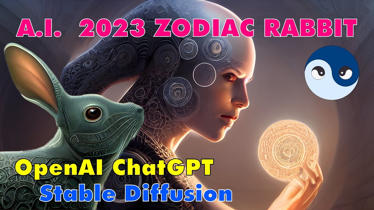 【Master Tsai】A.I. 2023 Zodiac Rabbit, Rabbit Year Prediction, ChatGPT, OpenAI, Stable Diffusion