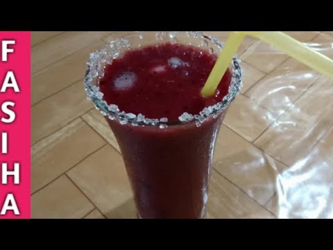 mango-frosty-summer-drink-with-cherry-combination-big-restaurant-recipe-in-urdu-and-hindi