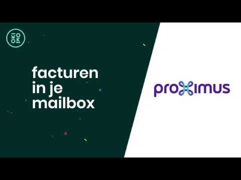 Hoe Proximus facturen in je mailbox ontvangen