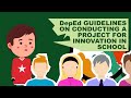 DepEd Guidelines on Innovation in School || Free Downloadable Softcopy