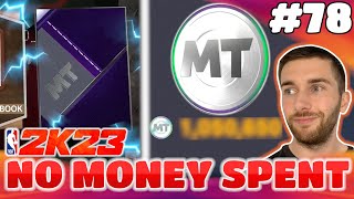 OUR FIRST GALAXY OPAL PULL OF THE YEAR!! TIS THE SEASON PACK DROP!! | NBA 2K23 MYTEAM NMS #78