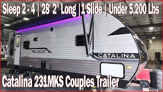 Couples Camper! 2024 Catalina Summit 8 231MKS Travel Trailer by Coachmen RV at Couchs RV Nation by AllaboutRVs 585 views 1 month ago 15 minutes