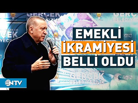 Emekli Bayram İkramiyesi Ne Kadar Olacak? Erdoğan Açıkladı... | NTV