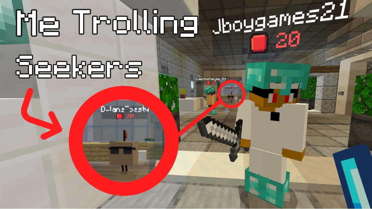 I TRIED TROLLING Seekers In Hide & Seek Again...