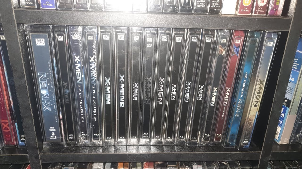 Steelbook marvel partie 4  x-men ,punisher, dardevil, elektra .