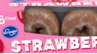 Kroger Strawberry Donuts Review by Undisputed Chaos 141 views 13 days ago 4 minutes, 4 seconds