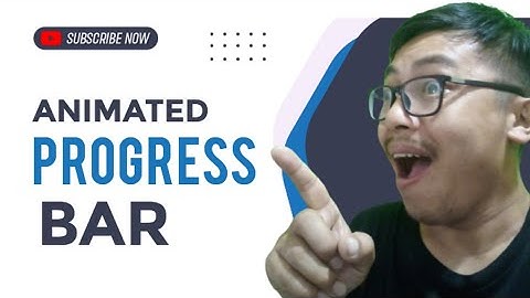 Bootstrap Animated Progress Bar