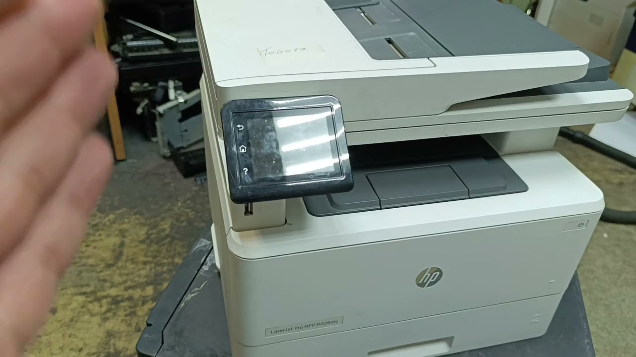 HP LaserJet Pro MFP M426 - не регулятные точки и сыпь при сканировании или копировании!