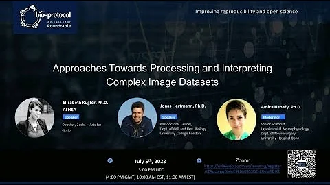 Approaches Towards Processing and Interpreting Complex Image Datasets | #webinar  #lifescience