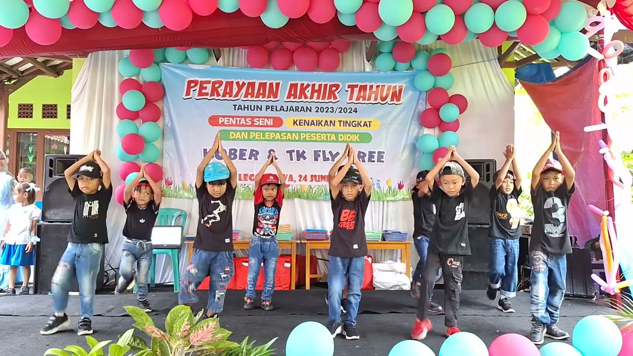 TARIAN DREAMERS PAUD TERPADU FLY FREE_TK FLY FREE