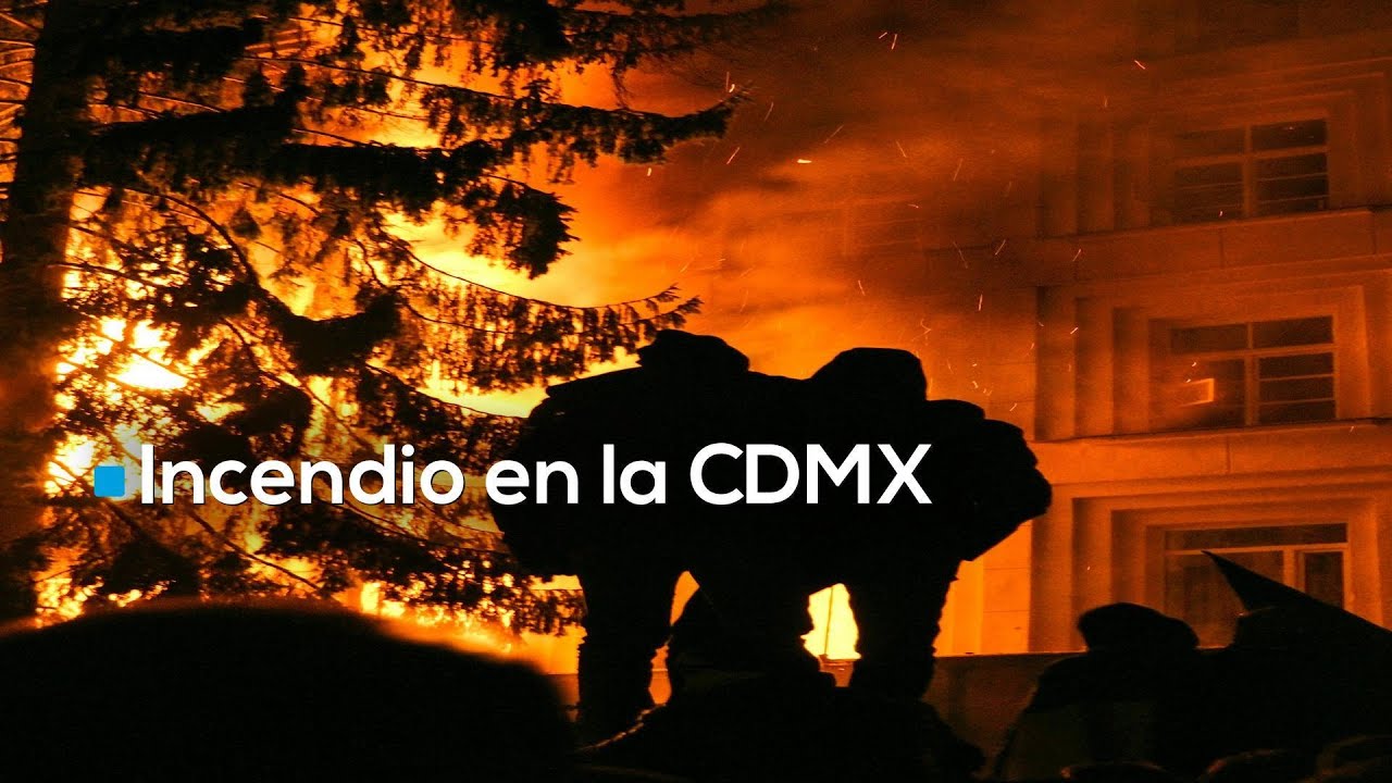 Emergencia en la CDMX | Se registra incendio en un edificio de la ...