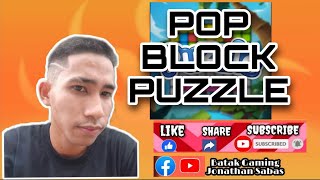 POP BLOCK PUZZLE | @batakgamingjonathansabas screenshot 1