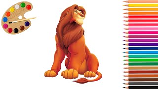 The Lion King coloring pages / Disney coloring