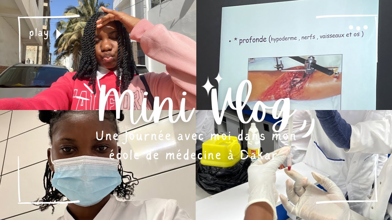 MA VIE D’ÉTUDIANTE À DAKAR ep 03 : une journée avec moi dans école de médecine à Dakar